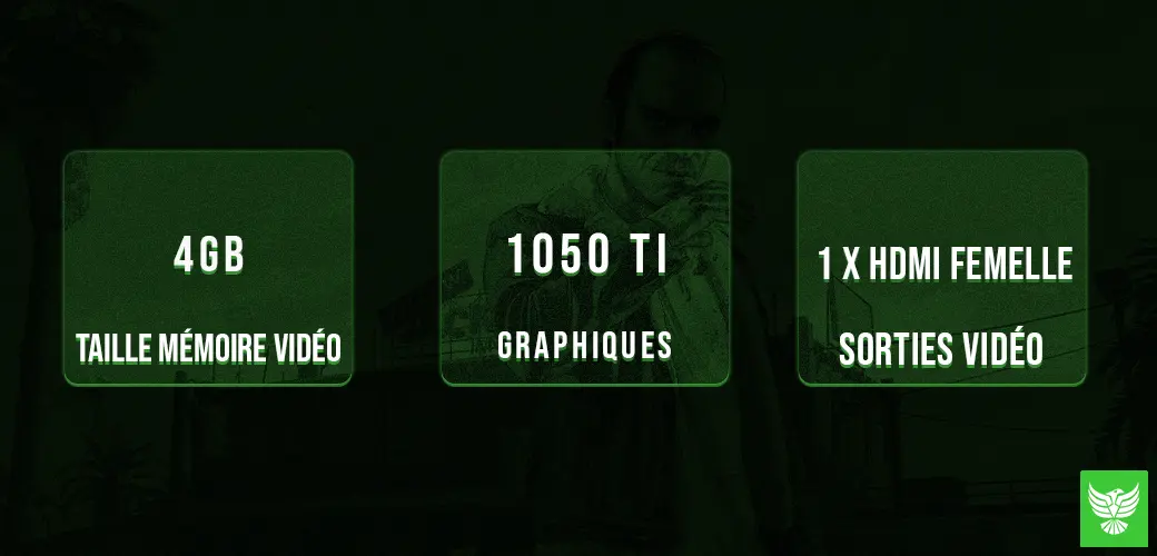MSI GeForce GTX 1050 TI 4GT LP prix tunisie 