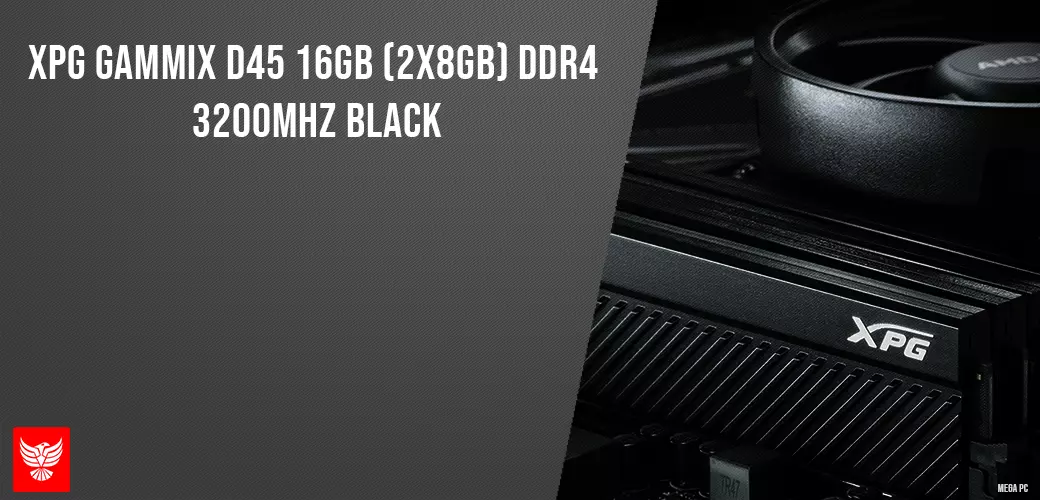 XPG GAMMIX D45 16GB (2x8GB) DDR4 3200MHz Black PRIX TUNISIE