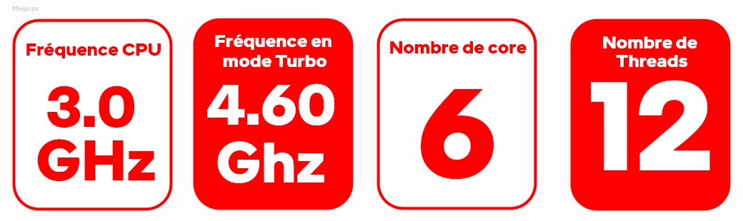 Intel Core i5-12500 prix tunisie