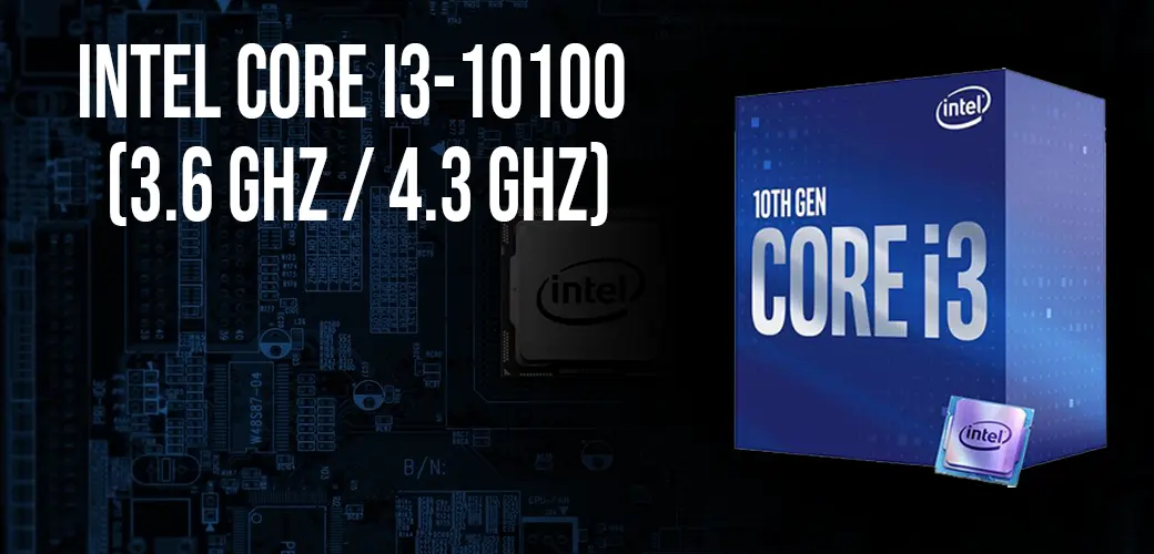 Intel Core i3-10100 TUNISIE