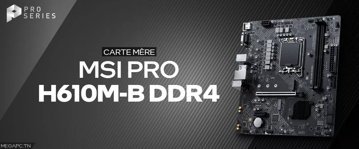 MSI PRO H610M-B DDR4