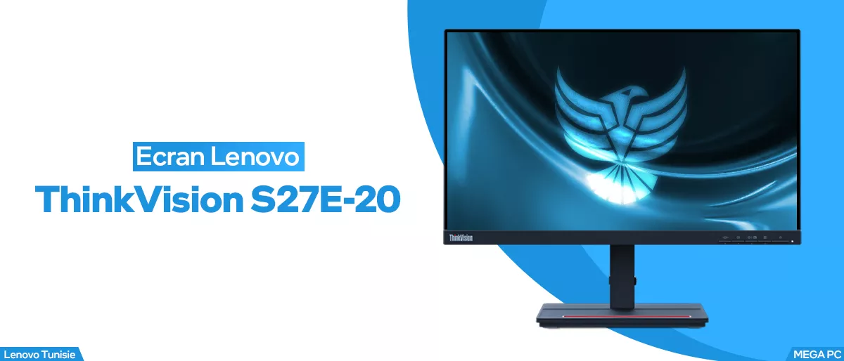 ecran Lenovo ThinkVision S27e-20
