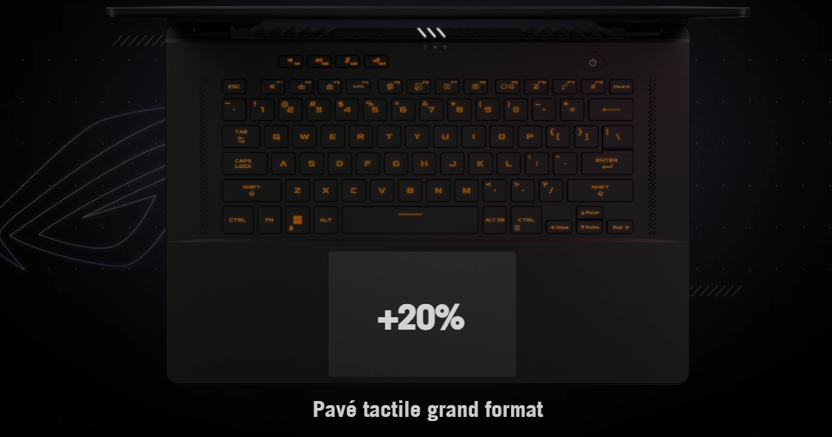clavier pc portable asus rog