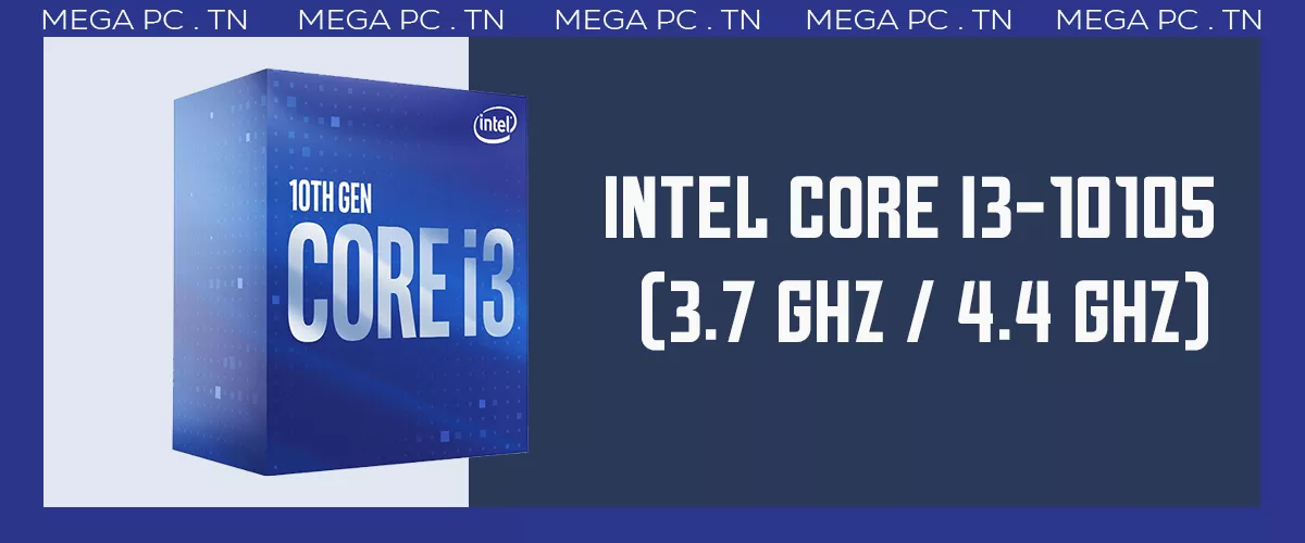 Intel Core i3-10105 (3.7 GHz / 4.4 GHz) | MEGA PC 