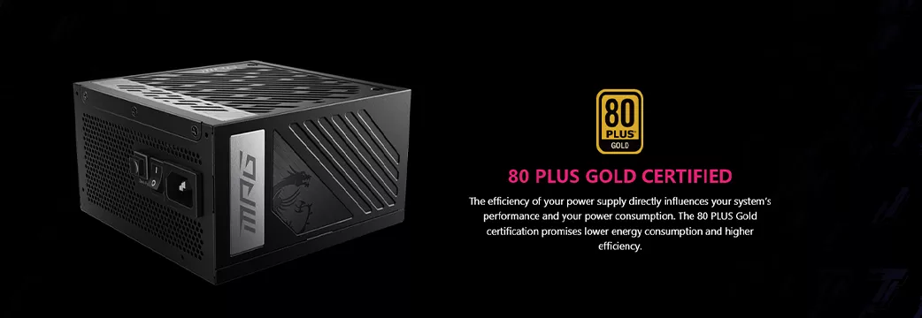 MSI - Alimentation modulaire MPG A1000G (1000W)