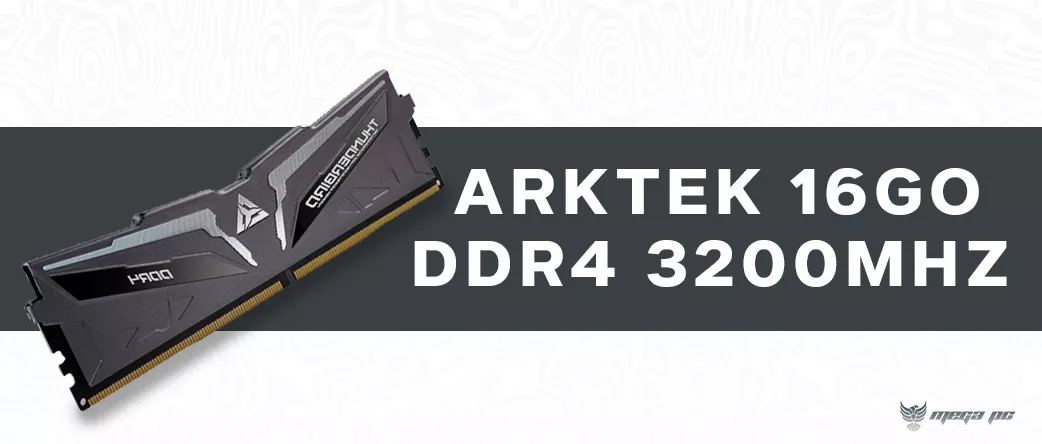 ARKTEK 16GO DDR4 3200MHZ LONG DIMM HEATSINK | MEGA PC 