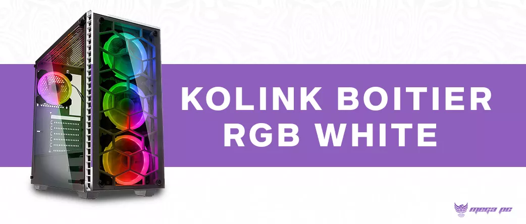 Kolink Observatory RGB White | MEGA PC 