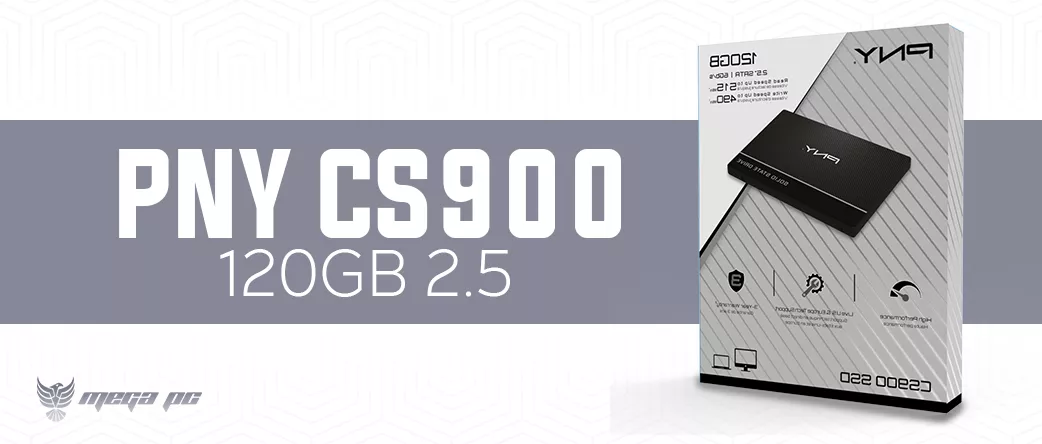 DISQUE SSD PNY CS900 120GB 2.5" | mega pc