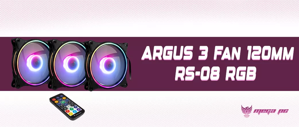 ARGUS 3 Fan 120mm RS-08 RGB | MEGA PC 