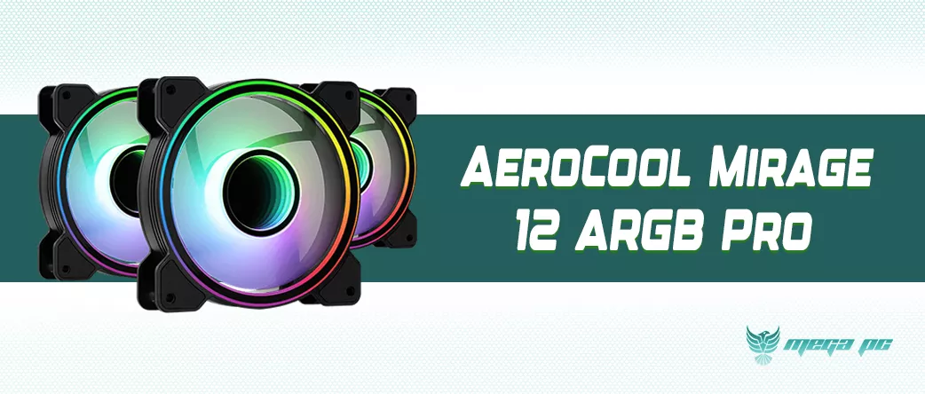 Lot de 3 Ventilateurs de boitier Aerocool Mirage Pro RGB 12cm (Noir) avec  hub et télécommande à prix bas