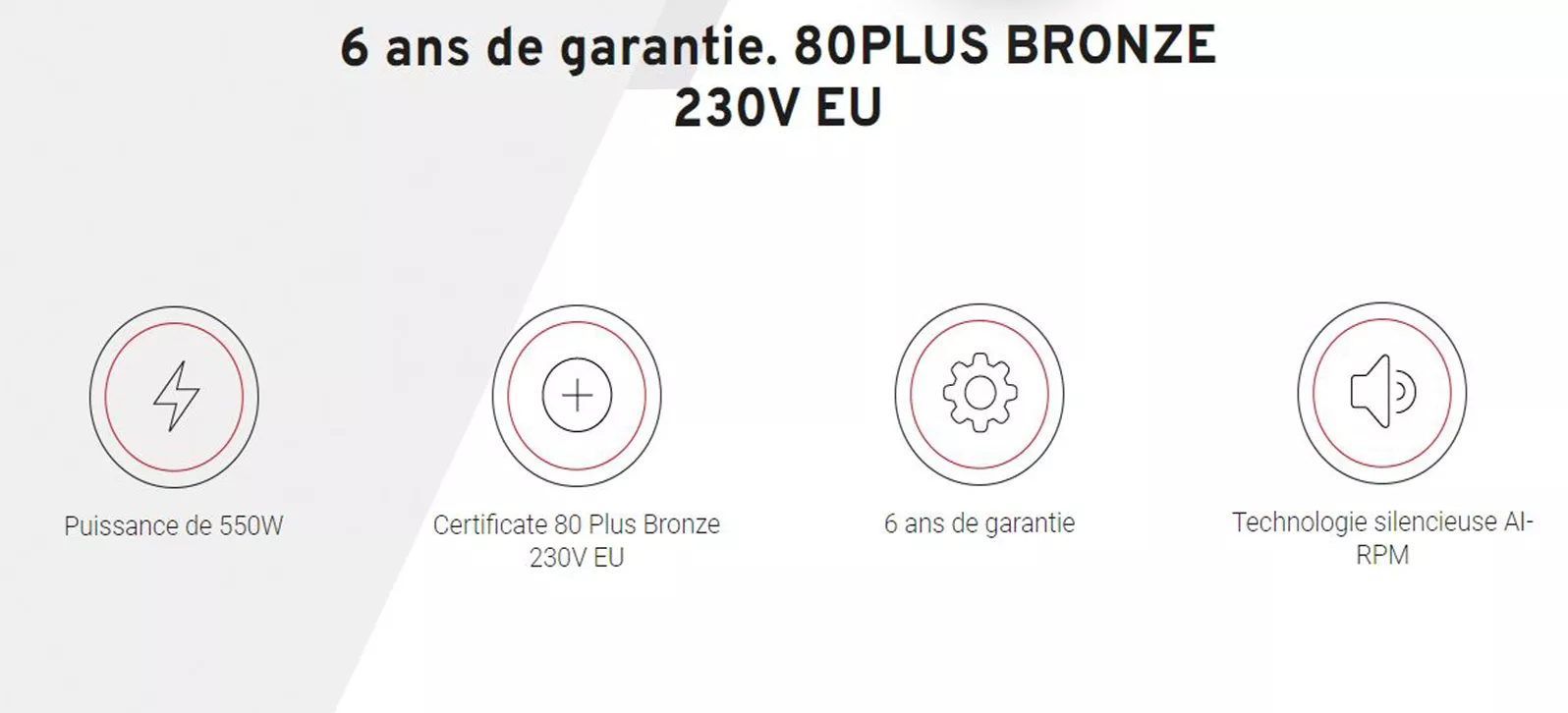 Bloc d'alimentation Mars Gaming 550W 80PLUS Bronze – MPB550 – Best Buy  Tunisie