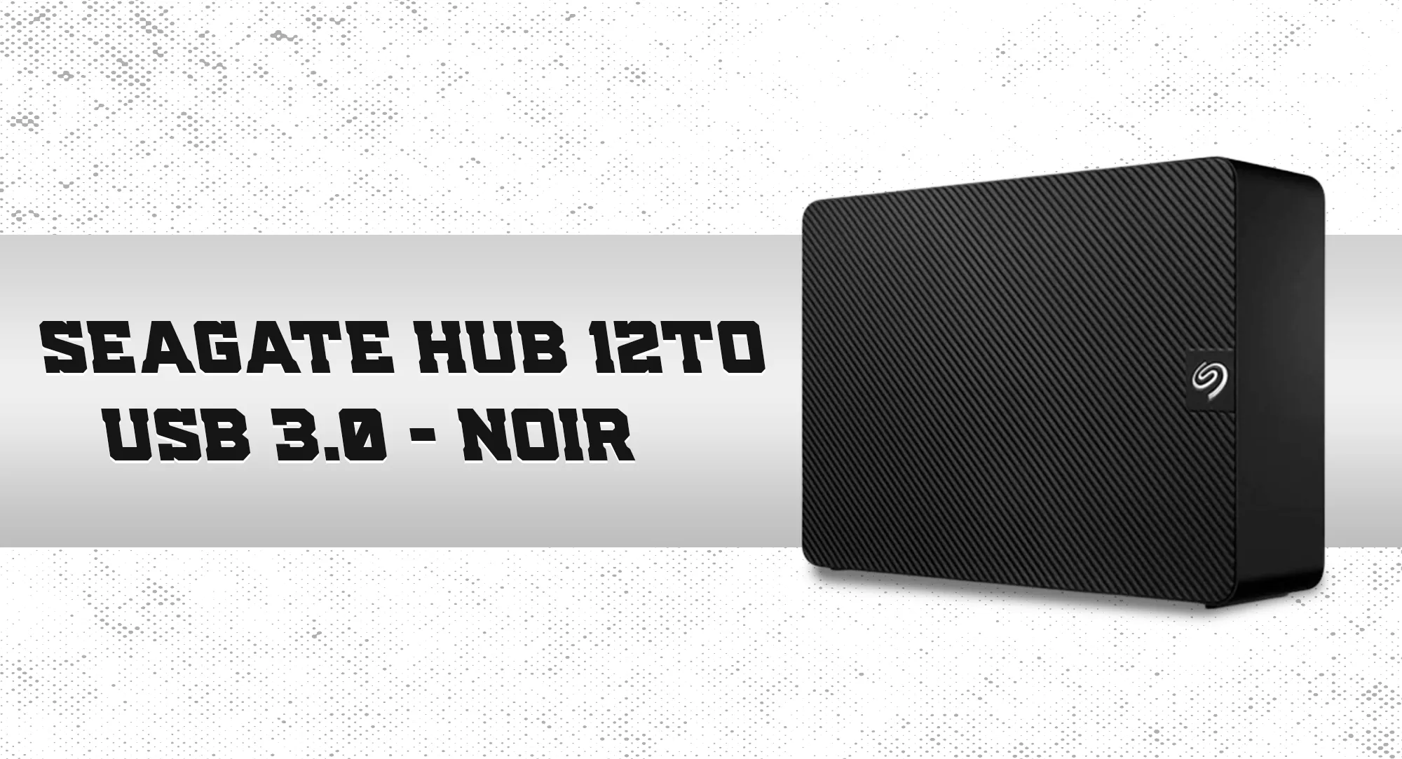 Seagate Expansion Desktop, 14 To, Disque dur externe HDD - USB 3.0