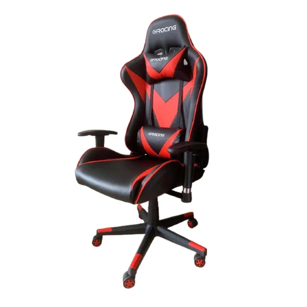 Chaise Pilote Gaming ROUGE