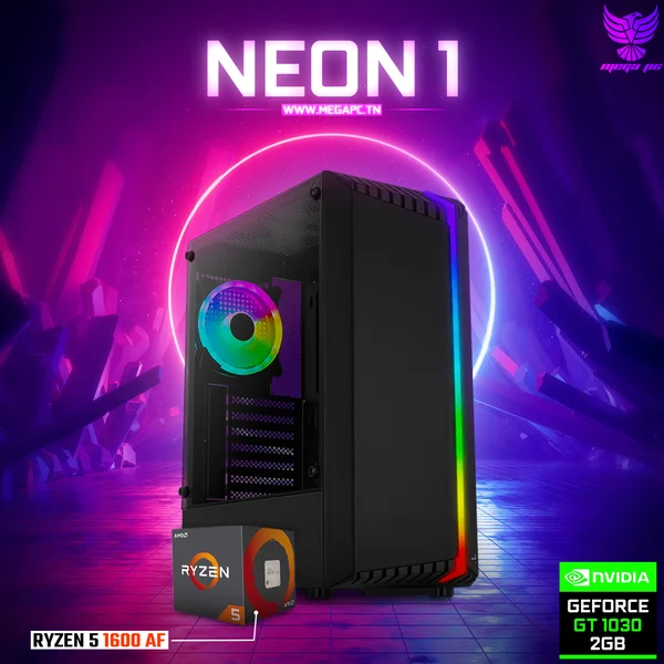 Neon 1 - Ryzen 5 1600AF | GT 1030 | 8GB