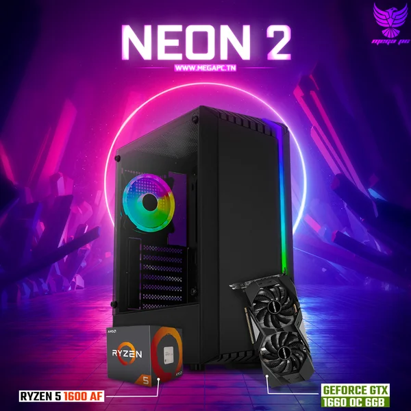 Neon 2 - Ryzen 5 1600AF | GTX 1660 OC | 8GB