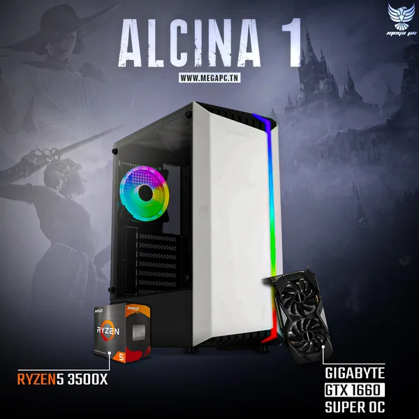 Alcina 1 - Ryzen 5 3500X | GTX 1660 Super OC | 8GB