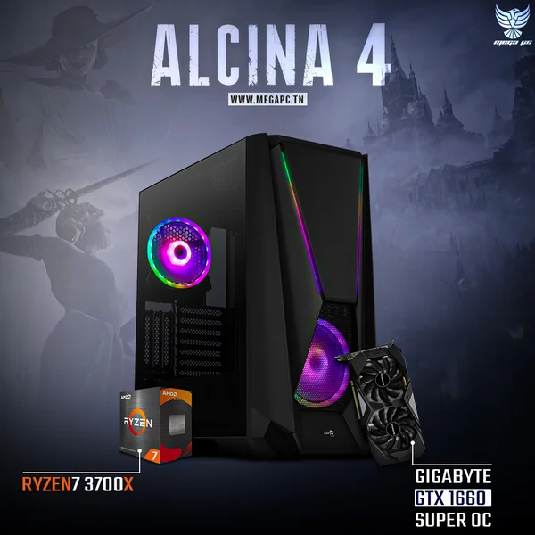 Alcina 4 - Ryzen 7 3700X | GTX 1660 Super OC | 16GB