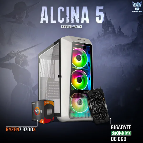 Alcina 5 - Ryzen 7 3700X | RTX 2060 | 16GB