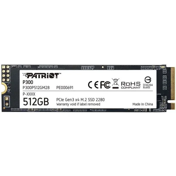 PATRIOT P300 512GO SSD M.2 2280