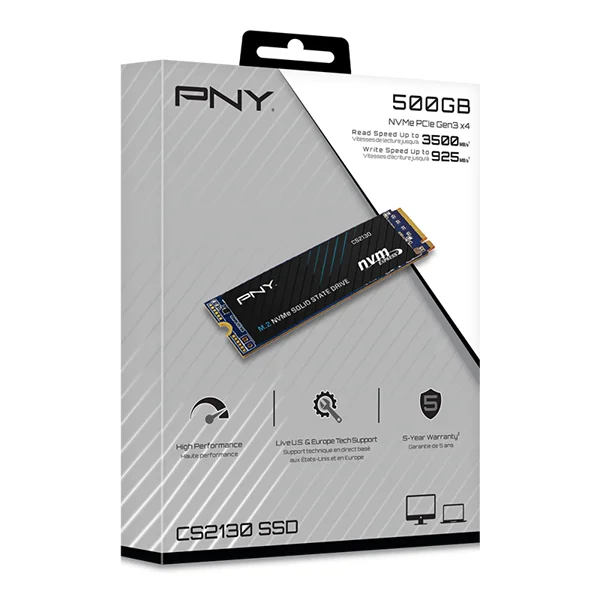 SSD PNY 500GO NVME M.2 CS2130