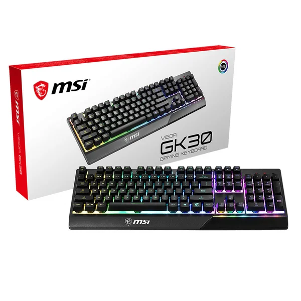MSI Keyboard VIGOR GK30 Black