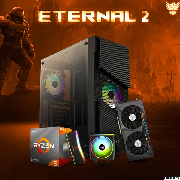 ETERNAL2 - AMD RYZEN 5 3600 - RTX 3060 Eagle | 8GB