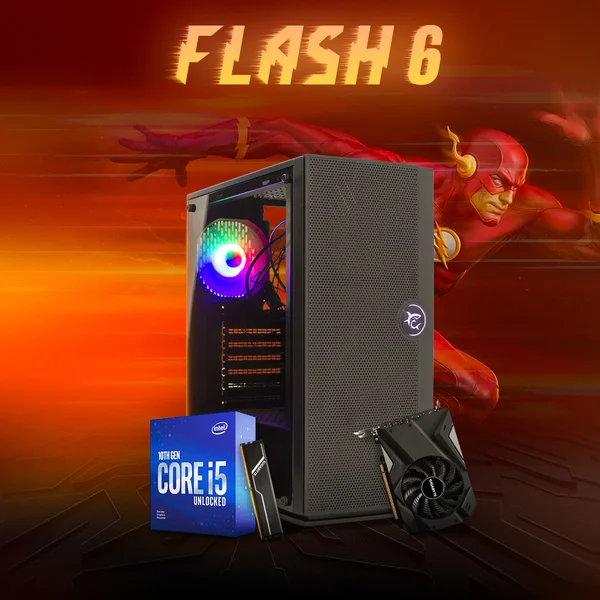 Flash 6 - intel I5-10400F - 8GB - GTX 1650 D6