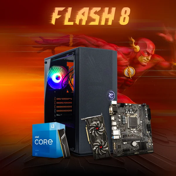 FLASH 8 - INTEL I3-10105F | GTX 1660Ti | 8GB