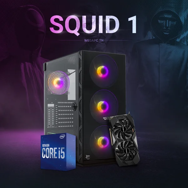 Squid 1 - i5-10400F | GTX 1660 Oc | 8GB RAM