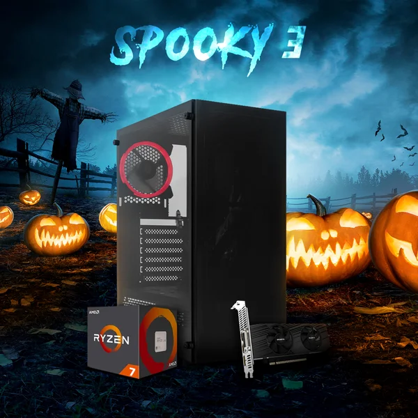 Spooky 3 | Ryzen 7 3700X | GTX 1650 OC | 8GB