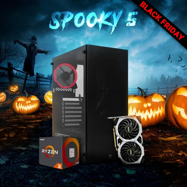 Spooky 5 | Ryzen 3 3100  | GTX 1660Ti | 8GB