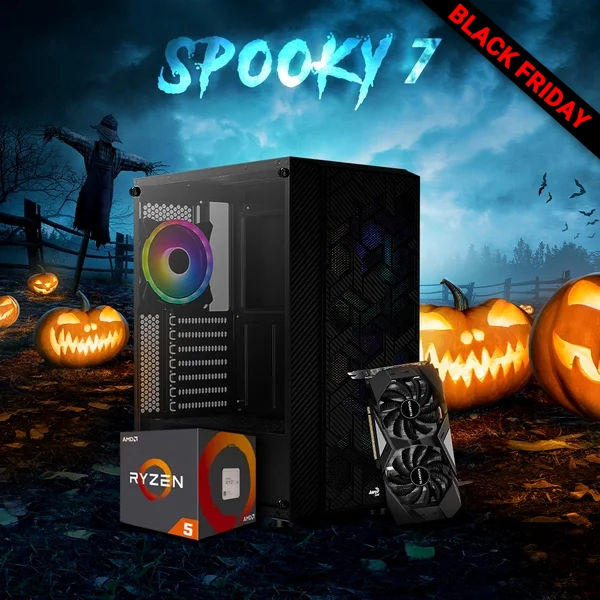 Spooky 7 | Ryzen 5 3600X | GTX 1660 OC | 8GB