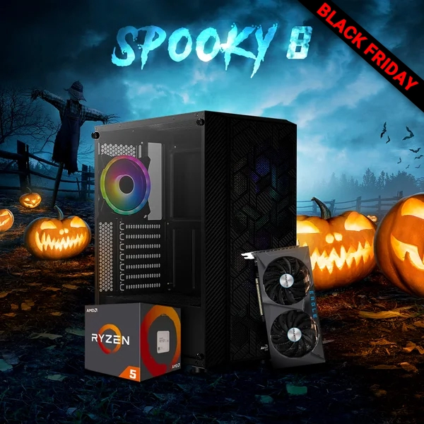 Spooky 8 | Ryzen 5 2600 | RTX 3060 OC | 8GB
