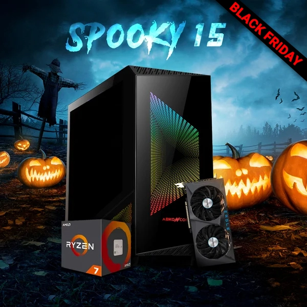 Spooky 15 | Ryzen 7 3700X | RTX 3060 OC | 8GB