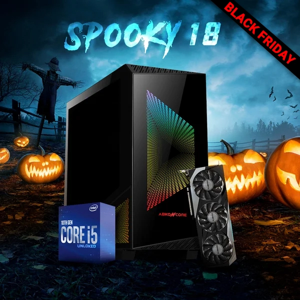 Spooky 18 | i5-10600KF | RTX 3070 OC | 8GB