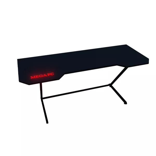 Table de Gaming CARBON XL | 180 x 70 cm | RGB | Black Carbon Fibre |