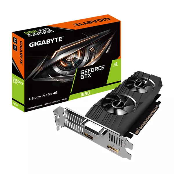 Gigabyte Geforce GTX 1650 D5 LP 4GB