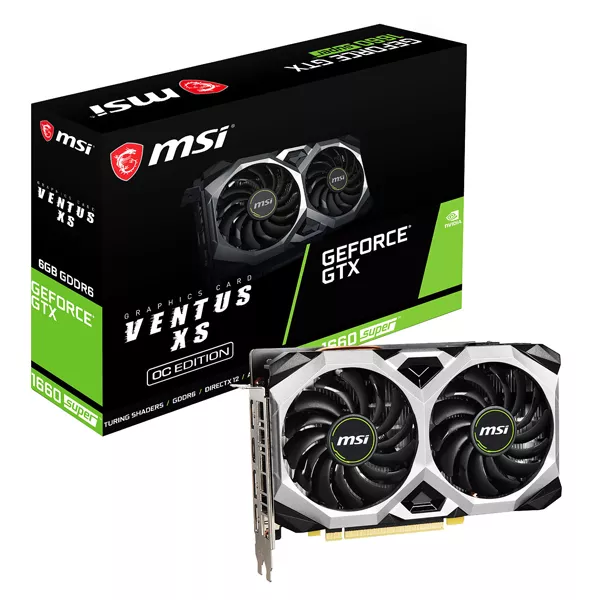 MSI Geforce GTX 1660 SUPER VENTUS XS OC 6GB