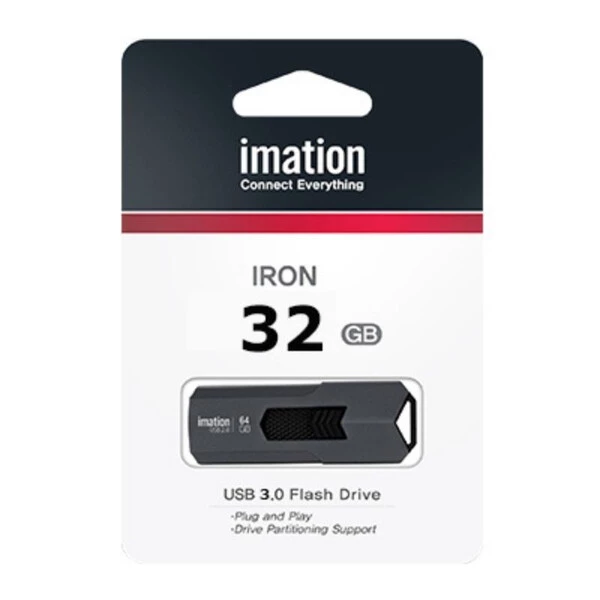 CLÉ USB IMATION IRON USB 3.0 32G NOIR