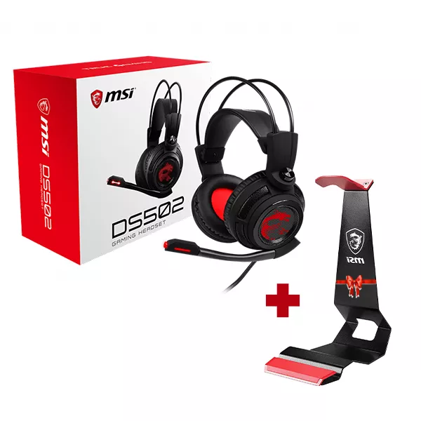 MSI Headset DS502 + MSI HS01 STAND