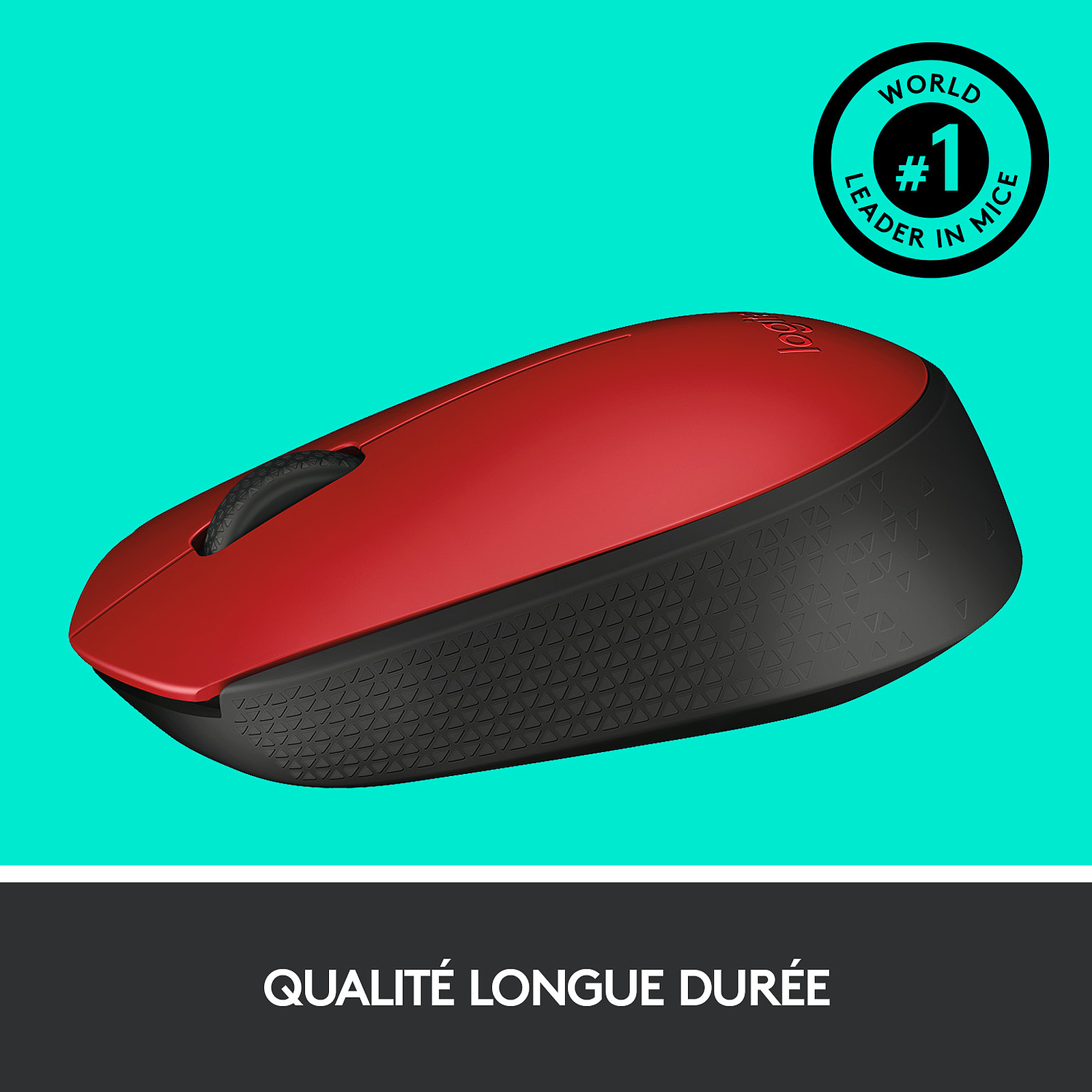 Logitech M171 Wireless Mouse (Rouge)