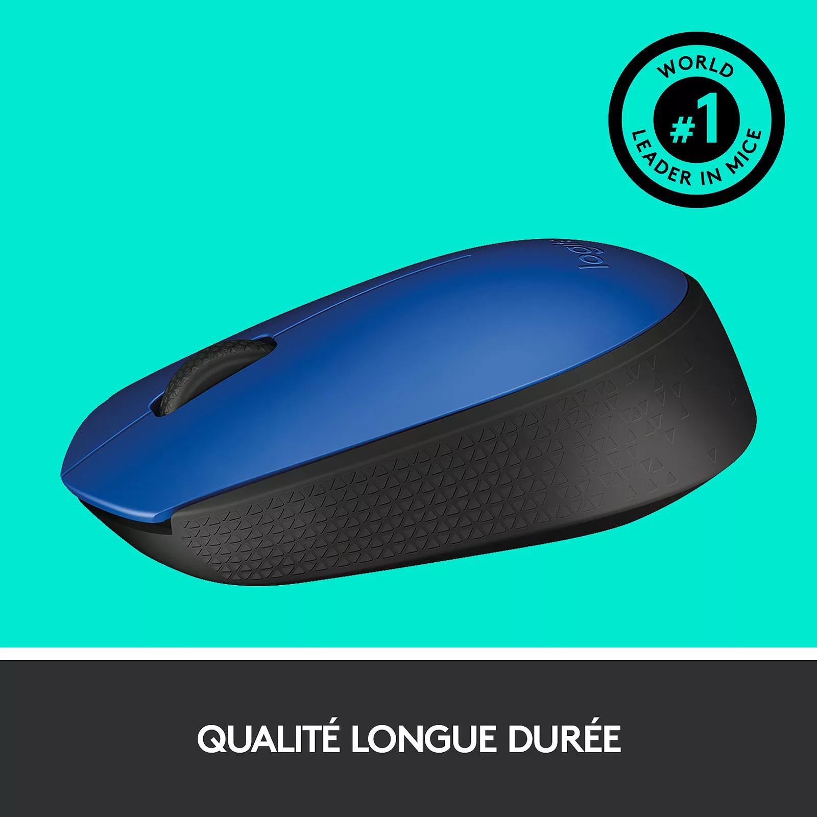 Logitech M171 Wireless Mouse (Bleu)