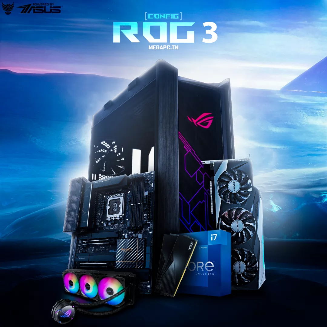 ROG 3 | i7-12700KF | RTX 3090 GAMING OC | 32GB Ram