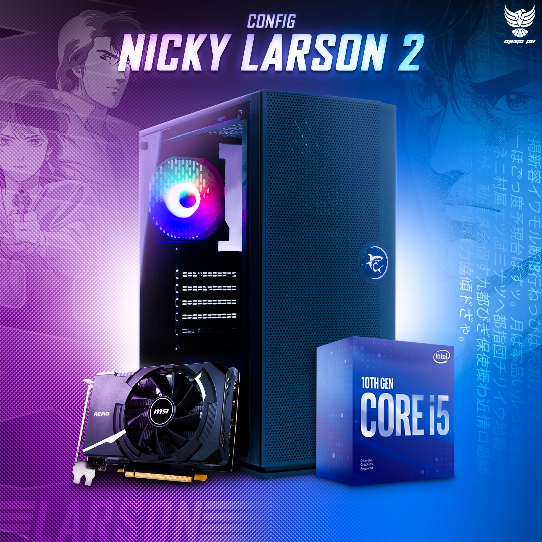 Config Nicky Larson 2 | i5-10400F | GTX 1650 | 8GB Ram