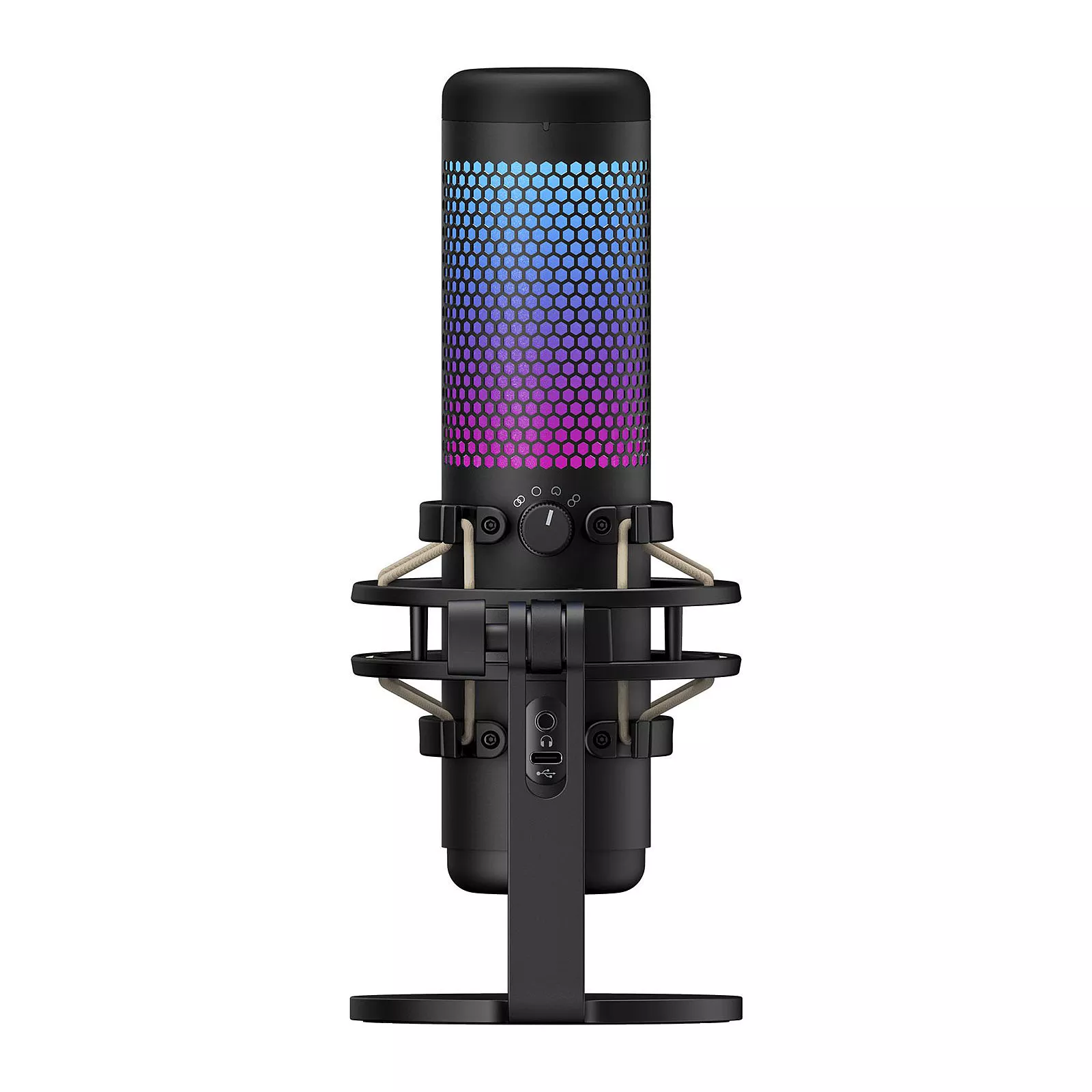 HyperX QuadCast S Microphone - BLACK