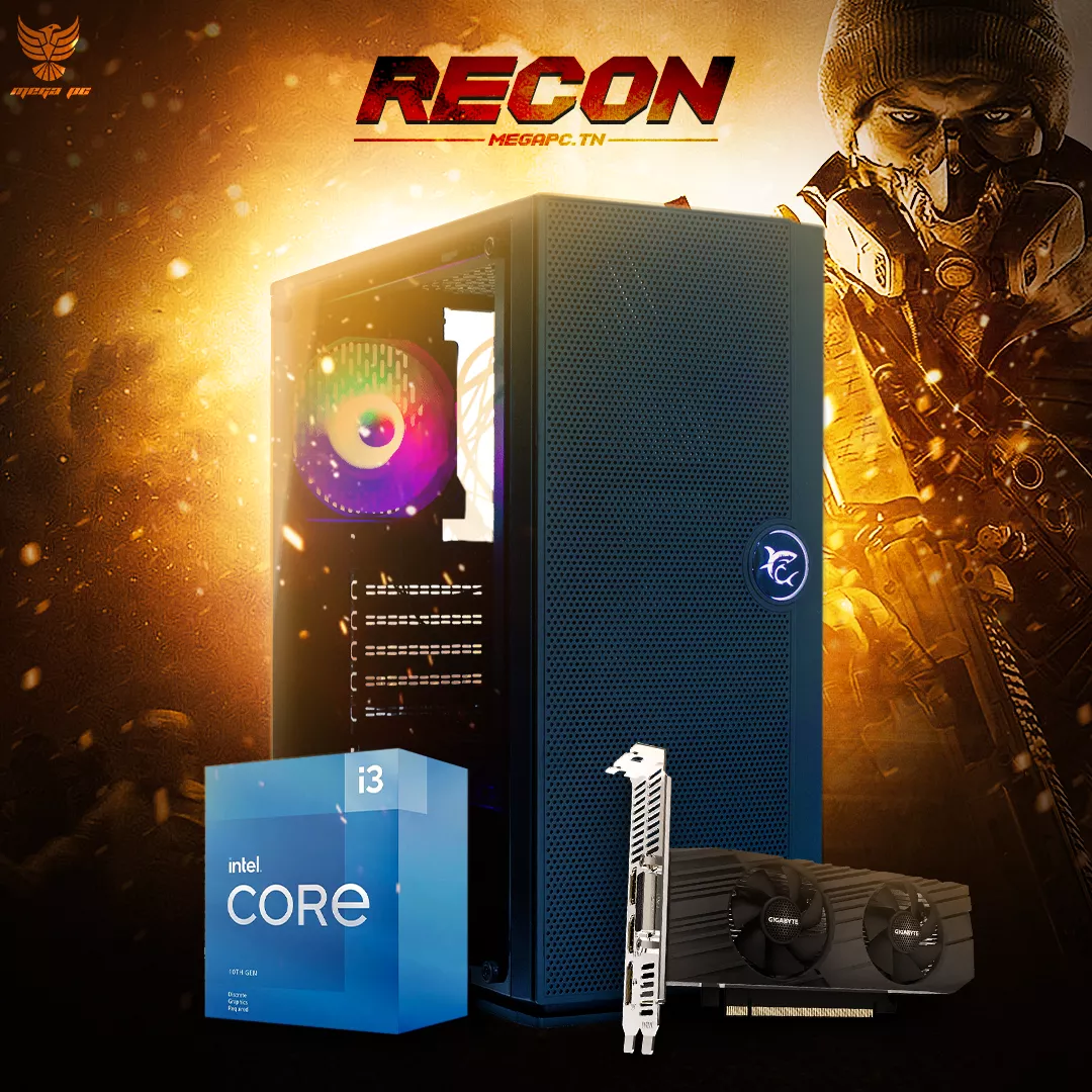 RECON | i3-10105F | GTX 1650 OC | 16 GB Ram