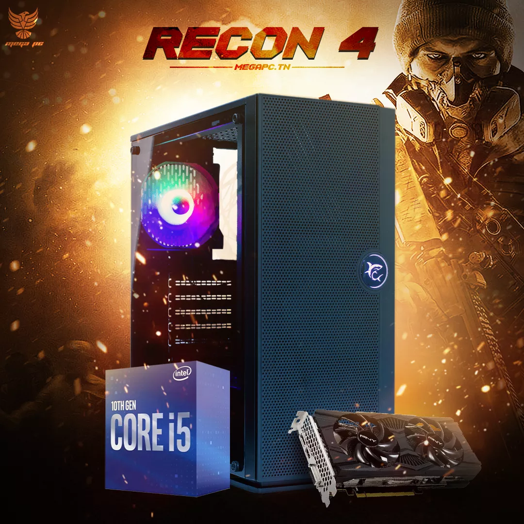 RECON 4 | i5-10400F | RTX 2060 | 16 GB Ram
