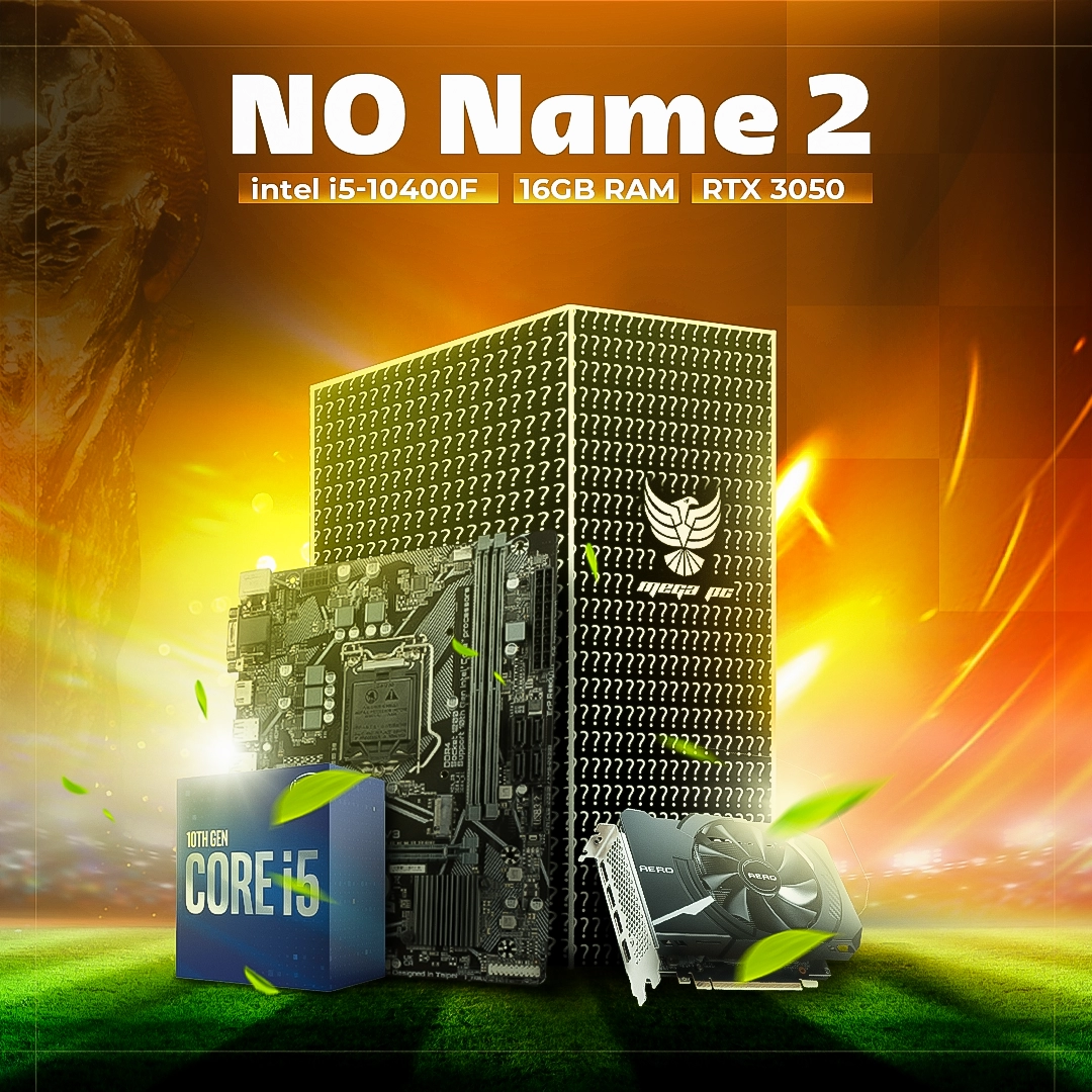 No Name 2 | i5-10400F | RTX 3050 | 16GB Ram