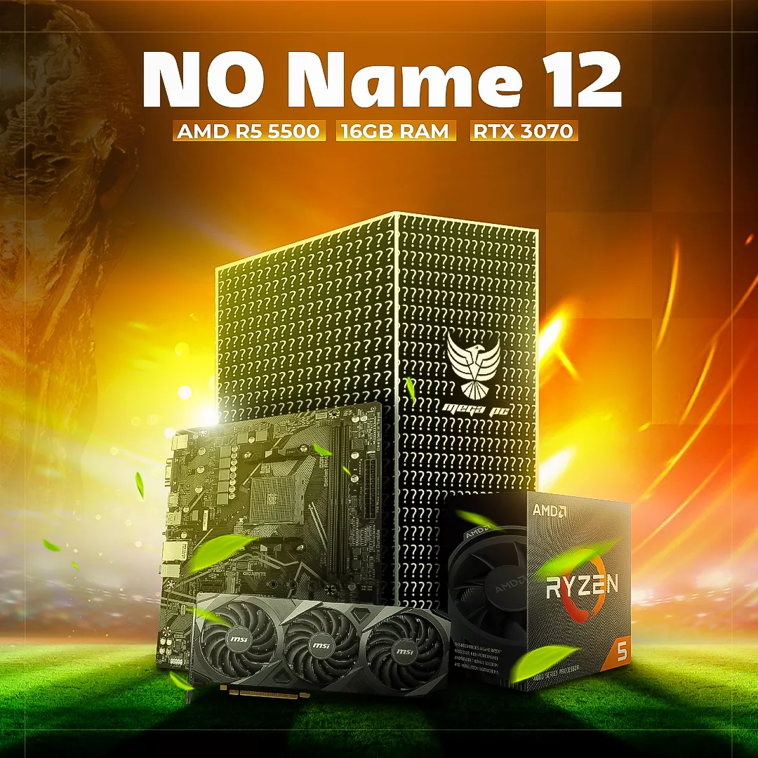 No Name 12, AMD Ryzen 5 5500, 16GB Ram