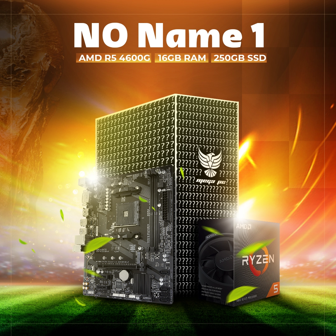 No Name 1 | AMD RYZEN 5 4600G | 16 GB Ram | 250GB SSD
